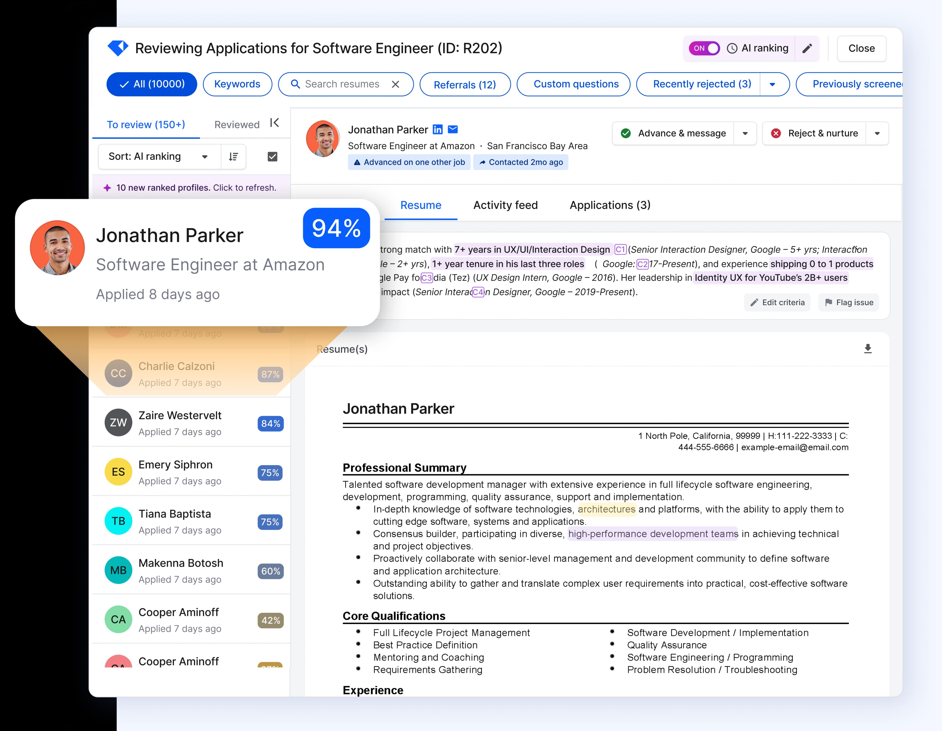 AI-powered App Review: Prioritize the best applicants