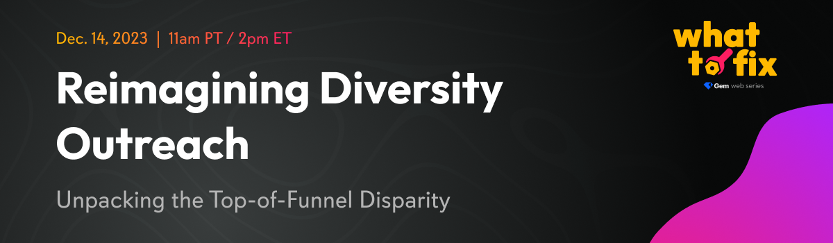 Reimagining Diversity Outreach: Unpacking the Top-of-Funnel Disparity