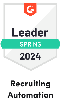 G2 Badge: Spring 2024 Recruiting Automation | Image