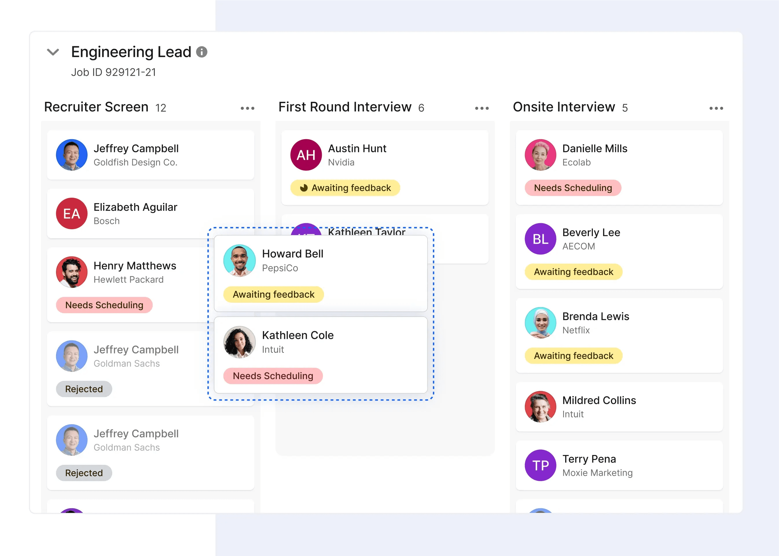 Simplify candidate management