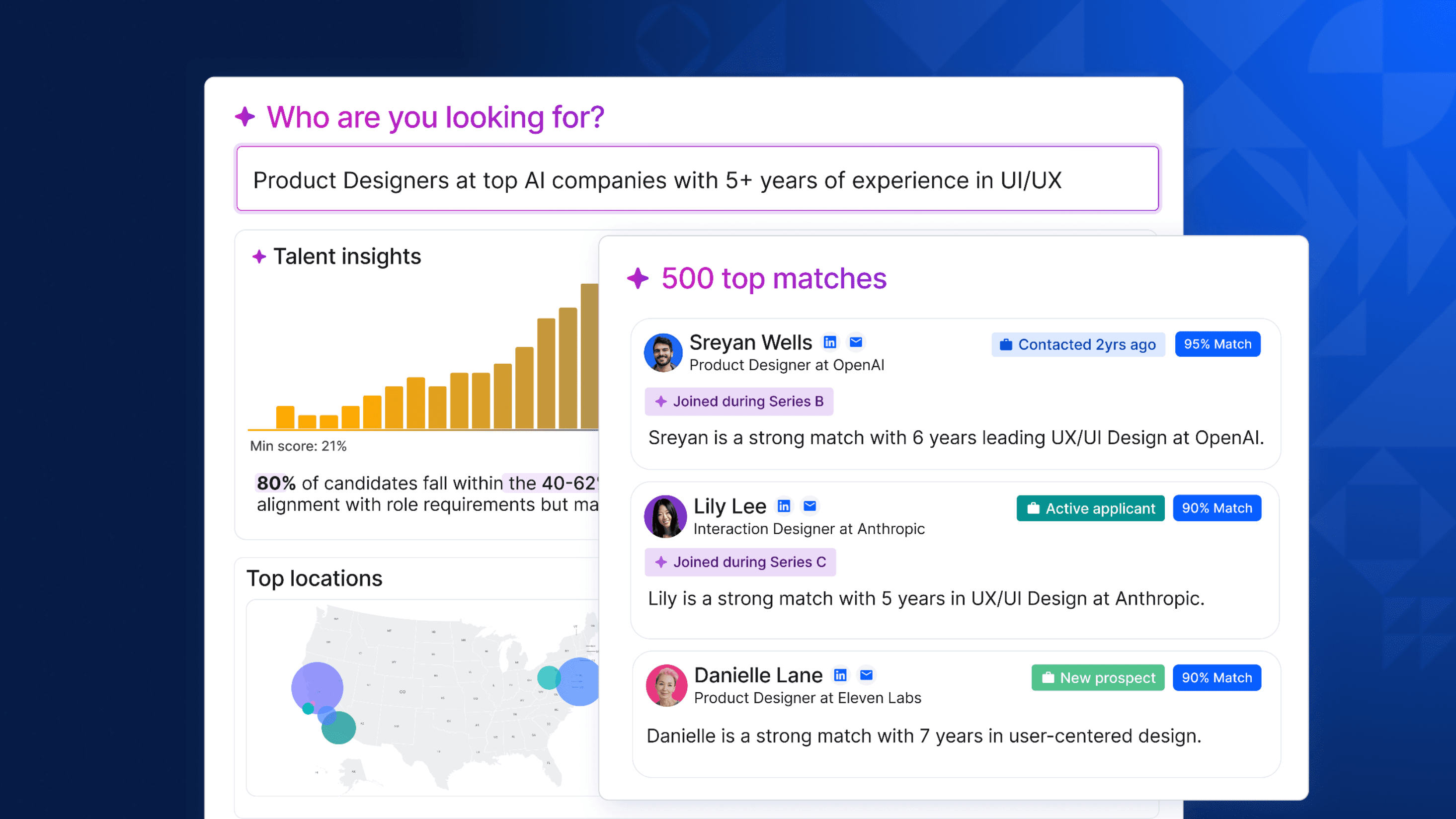 Gem's AI Agents | Search, Insights, Rediscovery, & Inbound