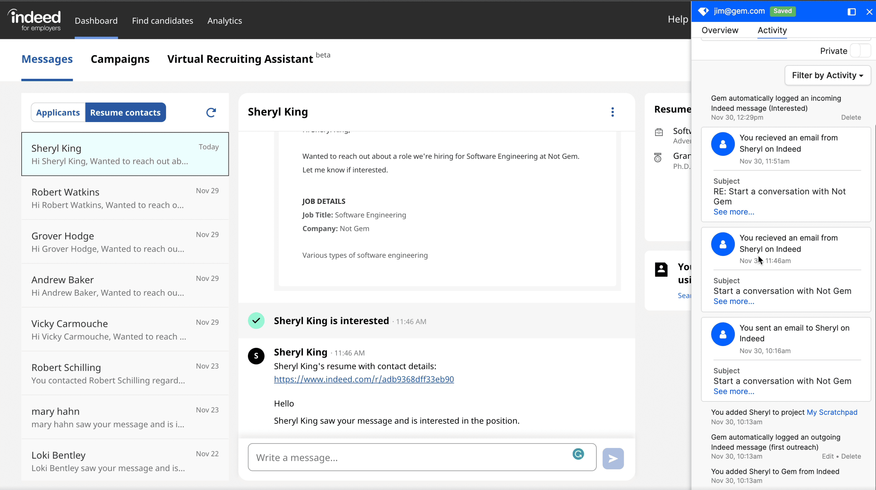 Gem product update dec 2021