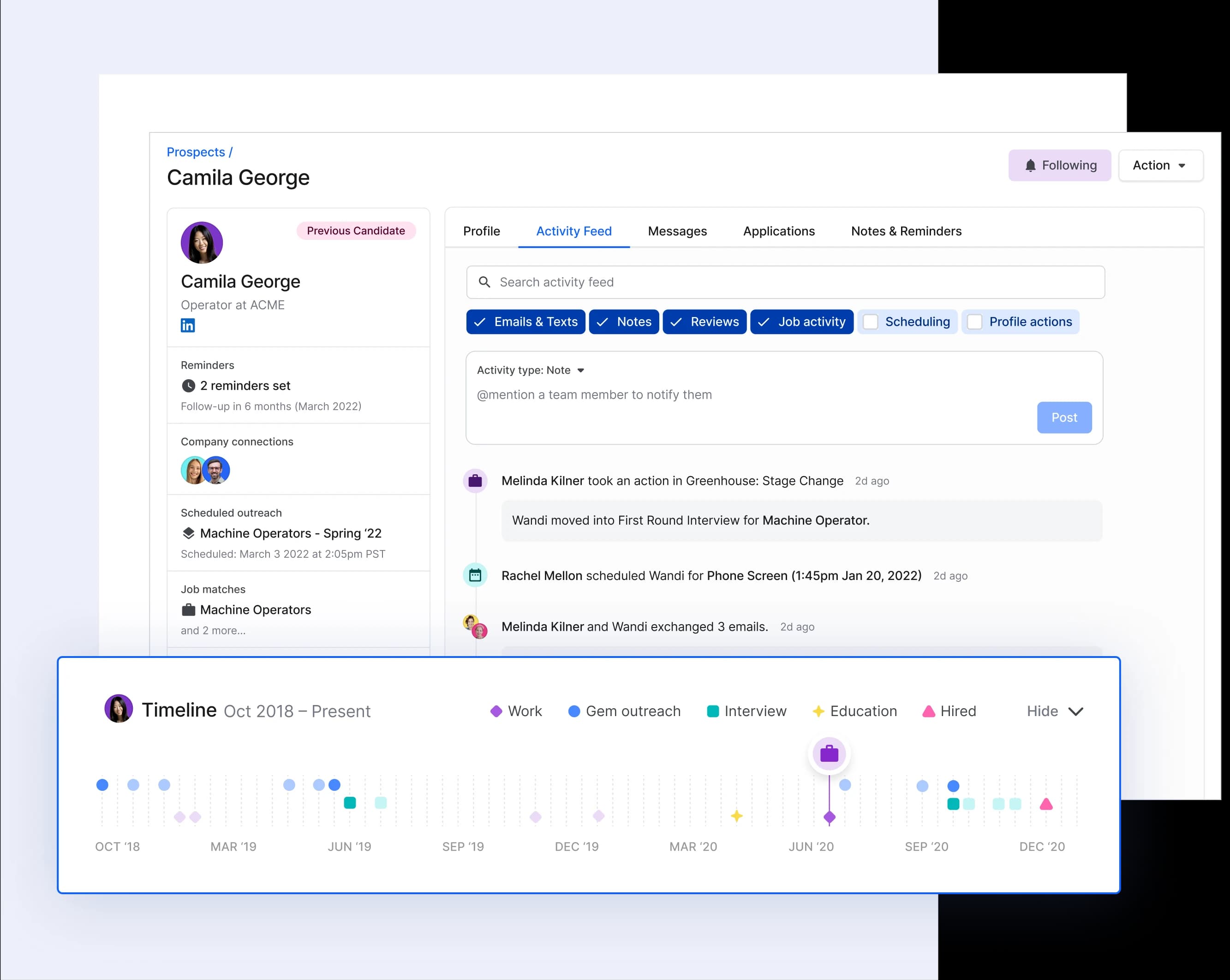 Personalize your communication with passtive talent