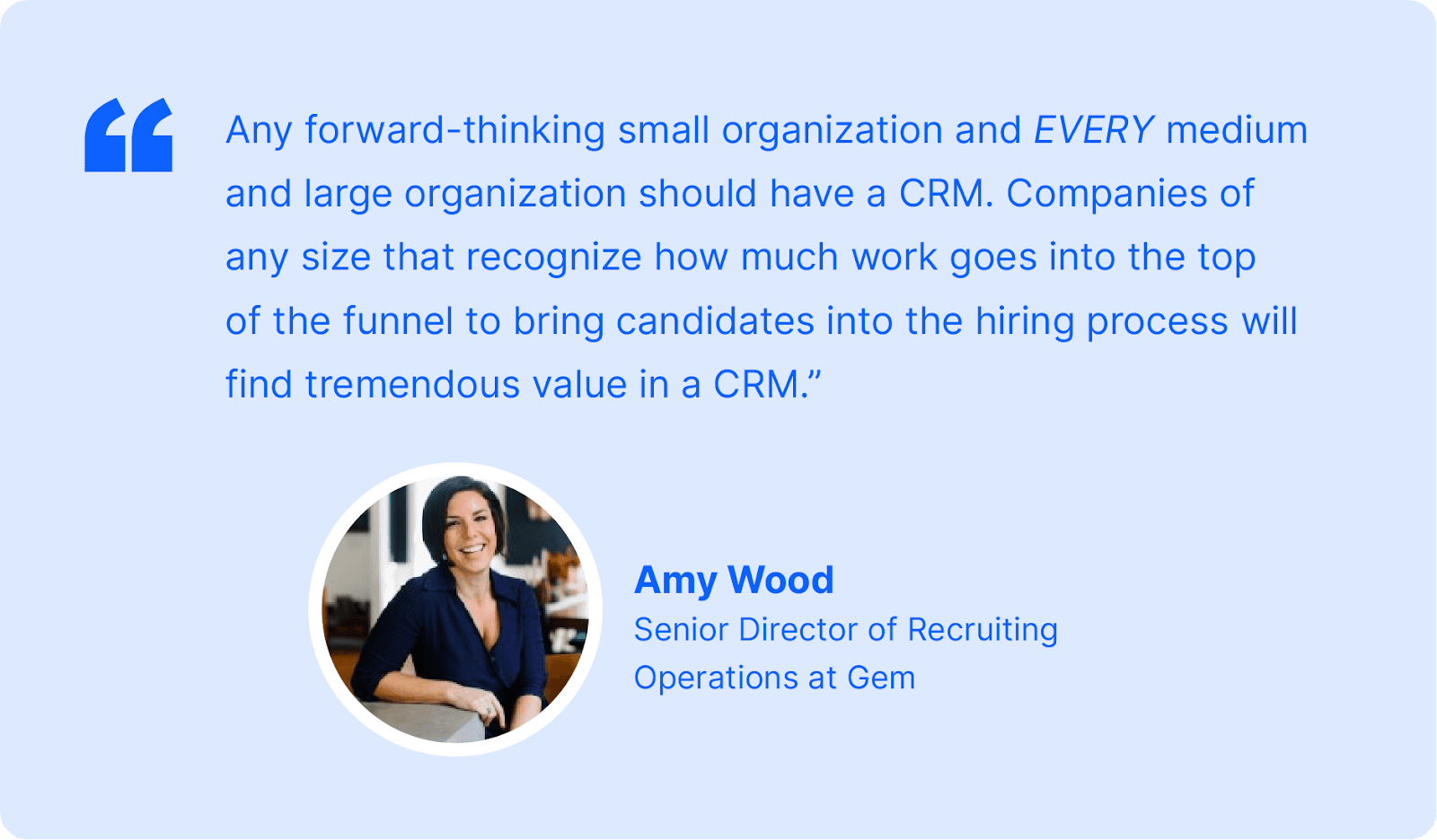 CRM Amy
